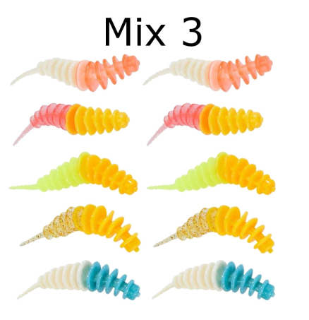 Balzer Trout Collector 5cm Fish Mix3