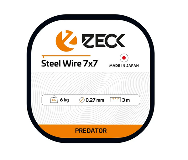 Zeck 7x7 Steel Wire 3m