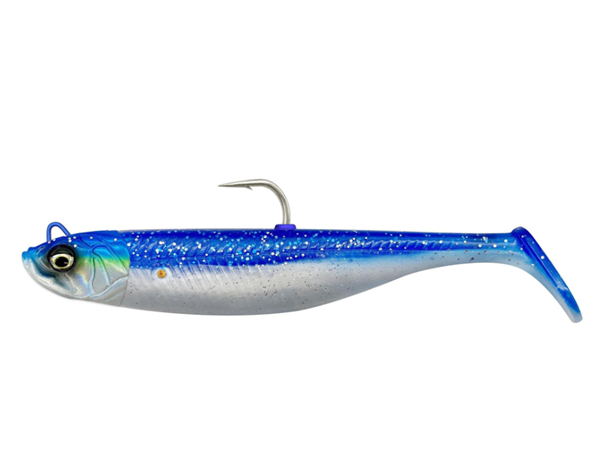 Savage Gear Savage Minnow Blue Pearl Silver 12,5cm 35g #3/0 Sinking 2+1