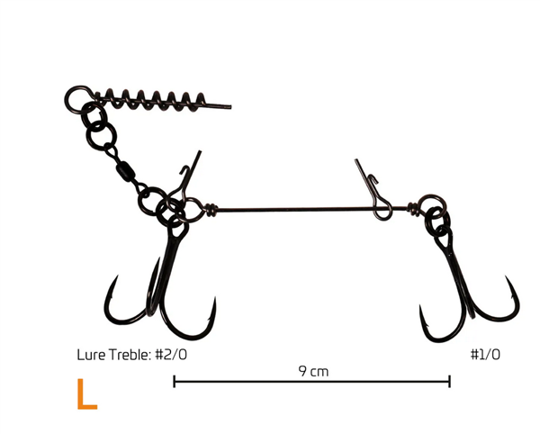Zeck Softbait System + Schallow Screw L