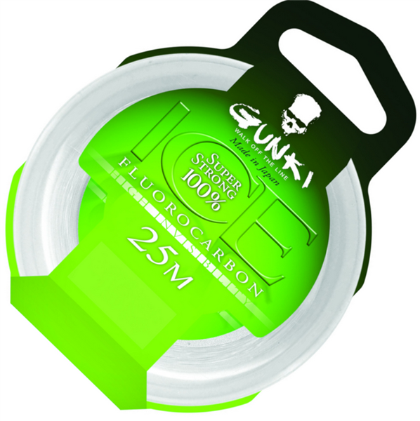 Gunki 100% Fluorocarbon ICE 25M