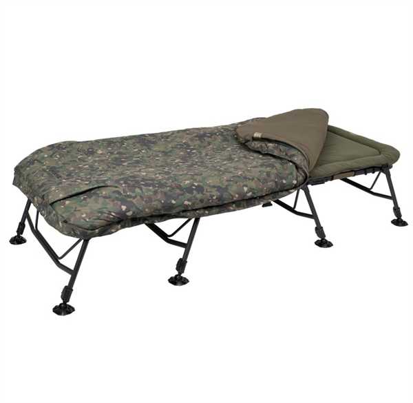 Trakker RLX 8 Wide Camo Bed System