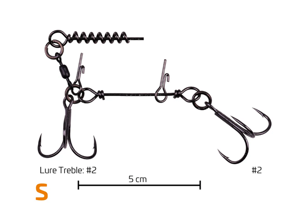 Zeck Softbait System + Schallow Screw S