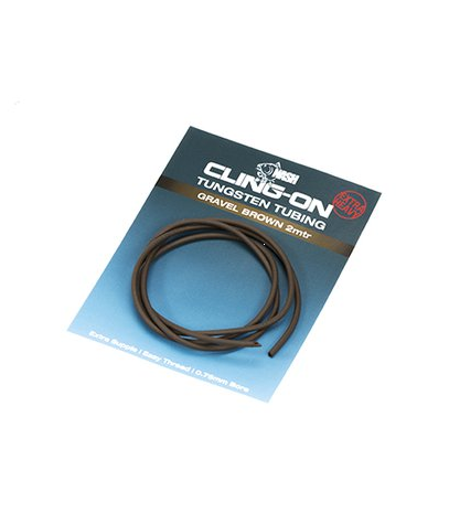 Nash Cling-On Tungsten Tubing Gravel Brown