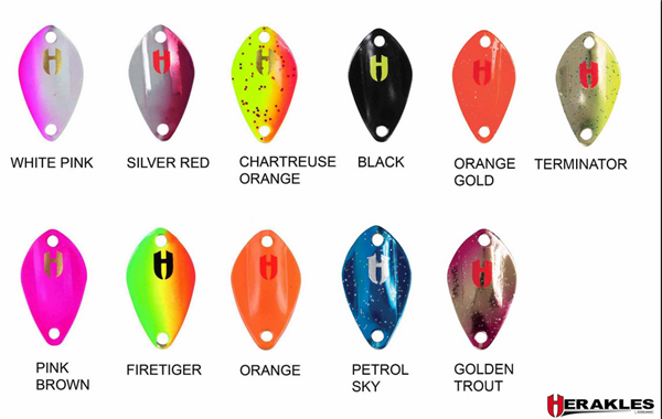 Herakles Ruck Spoon 2g Spoon Forellenblinker