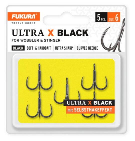 Fukura Ultra X Black Gr. 2 3 St.