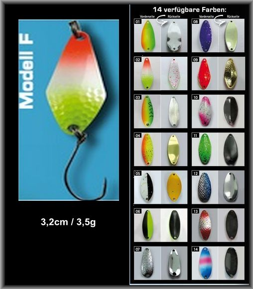 Behr Trendex Spoon Modell F 3,2cm 3,5g