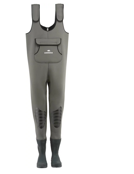 Cormoran Neopren Wathose mit Stiefel + Filzsohle 40/41