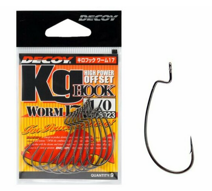 Decoy High Power Offset Hook Worm 17