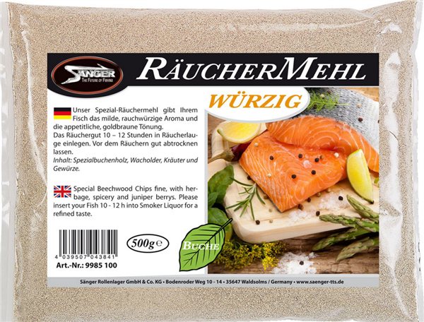 Sänger Räuchermehl würzig 500g