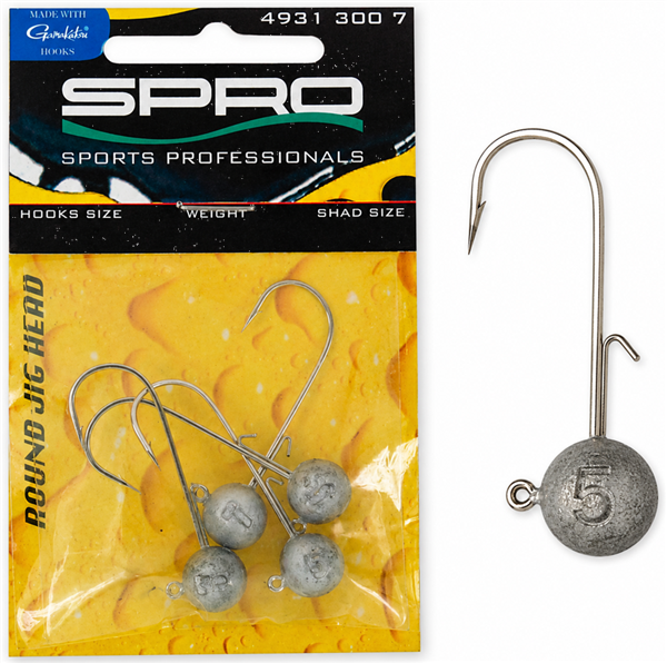 SPRO Round Jighead - Jig 22 / #3/0