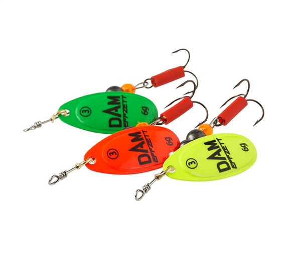 DAM Effzett Fluo Spinner Size 4 / 10G