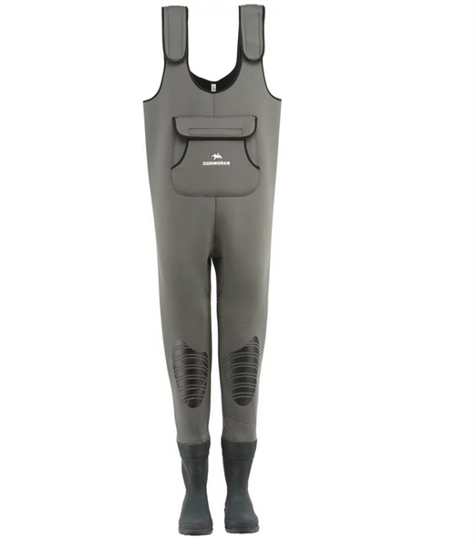 Cormoran Neopren Wathose mit Stiefel + Filzsohle 38/39