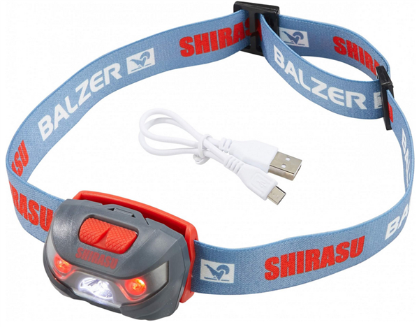 Balzer Shirasu Kopflampe Usb-Anschluss