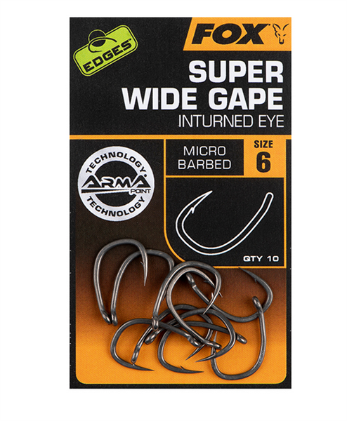 FOX Edges Super Wide Gape Inturned Eye