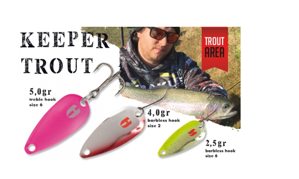 Herakles Keeper Trout 2,5g Spoon Forellenblinker