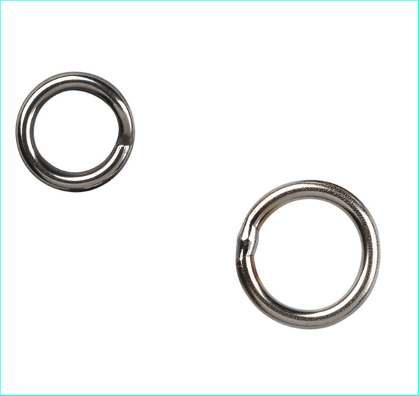 Gamakatsu Hyper Split Ring (Stainless) / Size 6 / 60kg / Qty 8