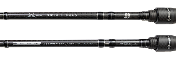 Bullseye X Serie Swim & Shad Cast 250cm 40-132