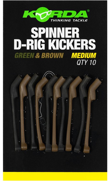 Korda Spinner D-Rig Kickers Green & Brown
