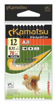 Kamatsu EasyGrip Aji Haken mit Vorfach