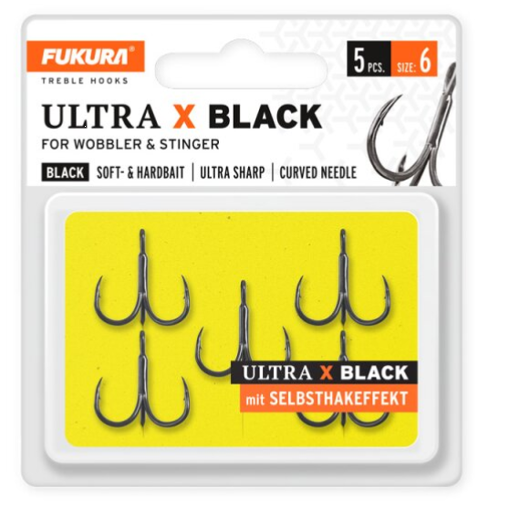 Fukura Ultra X Black Gr. 4 5 St.
