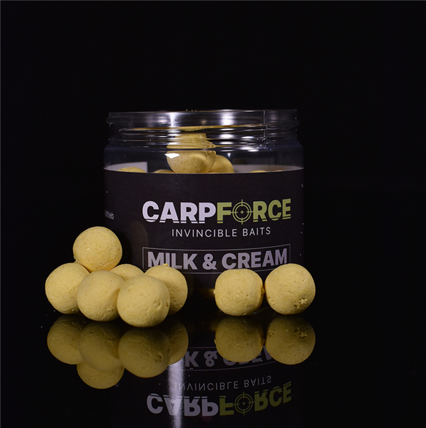 CARPFORCE Milk & Cream Pop Ups 16mm 75g