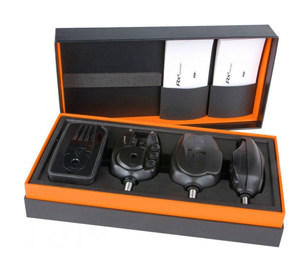 FOX Micron RX+ 3er Bissanzeiger Set - 3 Funkbissanzeiger + 1 Receiver