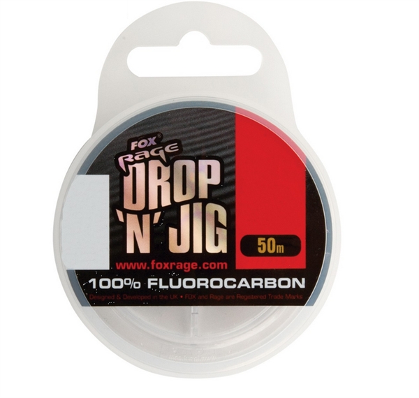 FOX Rage Drop 'N' Jig Fluorocarbon 50m