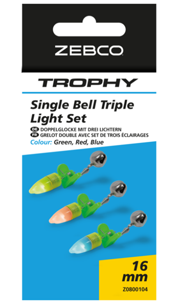 ZEBCO Single Bell Triple Light Set