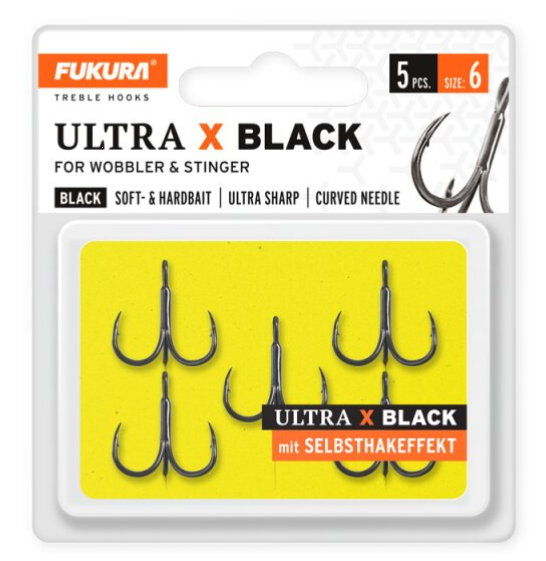 Fukura Ultra X Black Gr. 8 5 St.