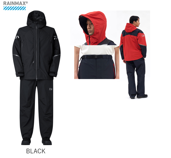 Daiwa Rainmax Rainsuit Combi-Up DR-3126E BLACK