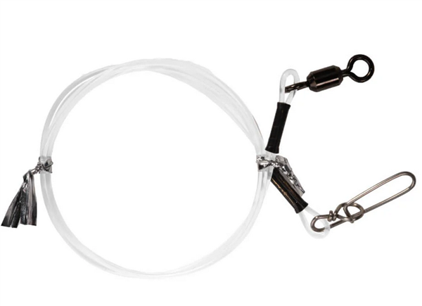 BKK Fluorocarbon Leader-HD (Pike-Snap) 50cm