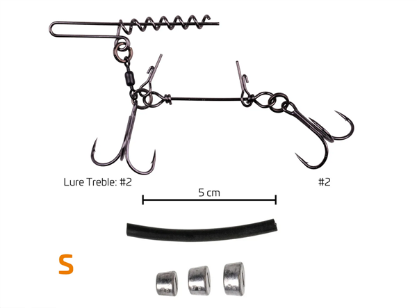 Zeck Softbait System + Screw Set S