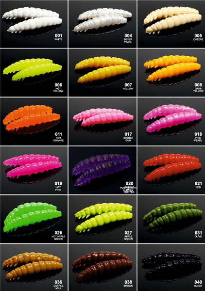 Libra Lures Larva 35mm Garlic