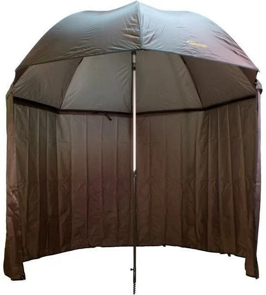 Delphin Regenschirm mit Seitenwand 250cm