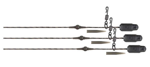 FOX Edges Naturals Heli-Clip Rigs 50lb Copper Core