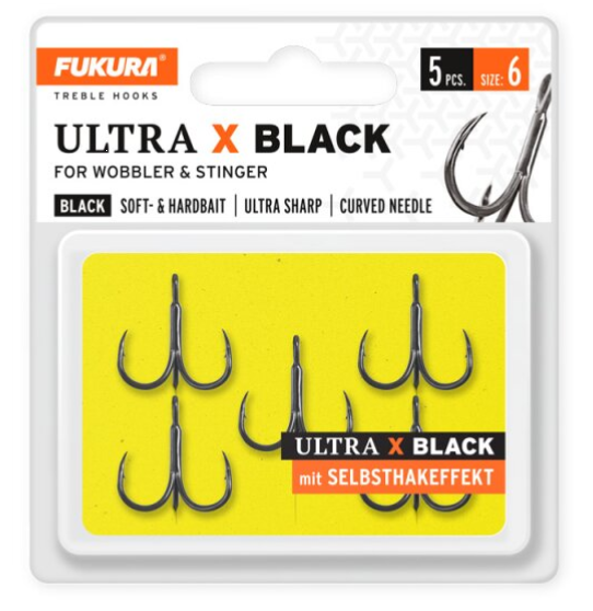 Fukura Ultra X Black Gr. 6 5 St.