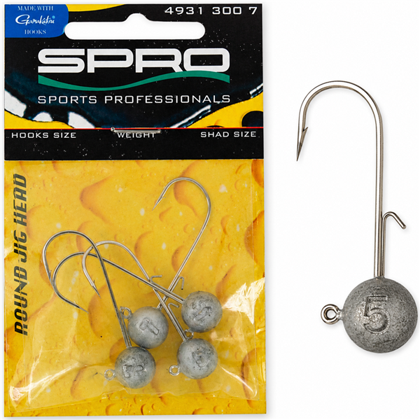 SPRO Round Jighead - Jig 22 / #4/0