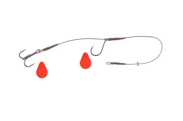 Zeck Single Hook #2/0 & Treble Rig