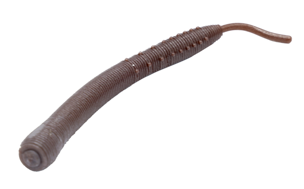 Gummi-Wattwurm mit Aroma 95mm / Shrimp