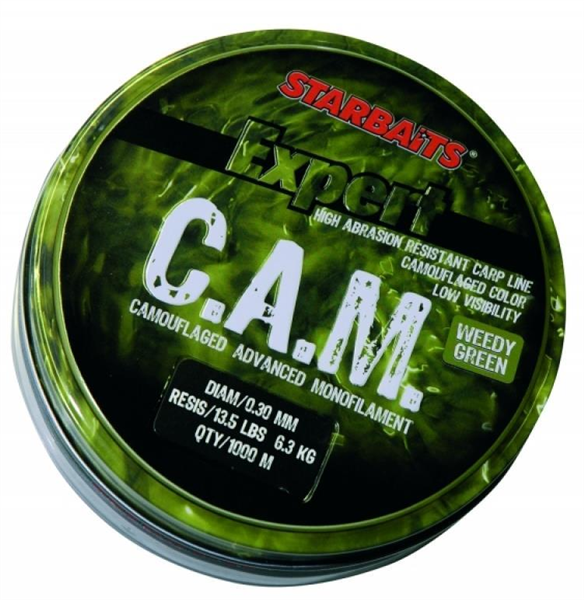 Starbaits C.A.M. Line Weedy Green 0,30mm/1000m