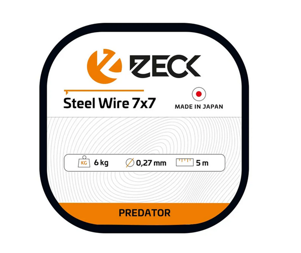 Zeck 7x7 Steel Wire 5m