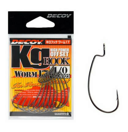 Decoy High Power Offset Hook Worm 17