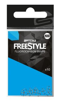 Spro Freestyle Reload Fluoro Snaps 10 Stk