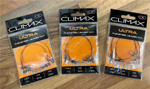Climax Ultra Flexsteel Leader 7x7 30cm (2Set)