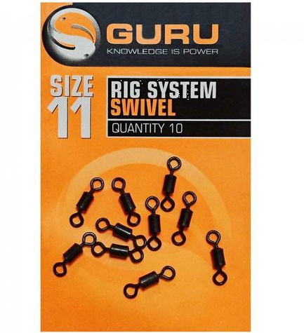 Guru Rig System Swivel Size 11 10 Stück