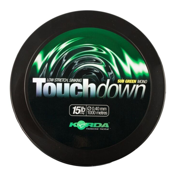 Korda Touchdown Green 0,43mm / 20lb / 1000m